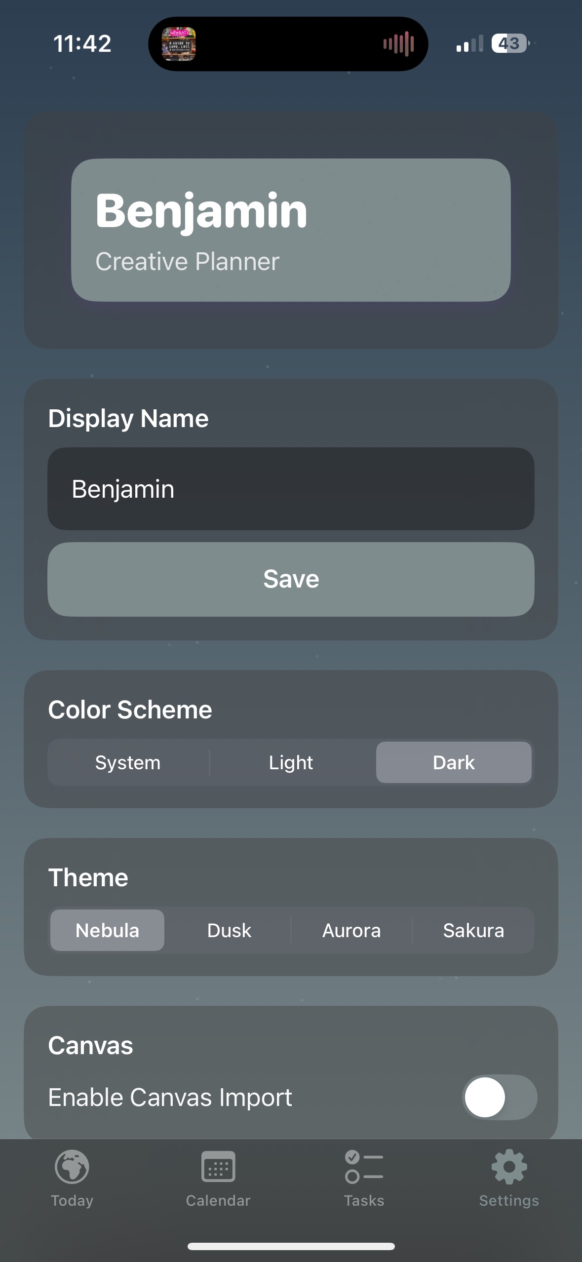 PlanIt Screenshot 3